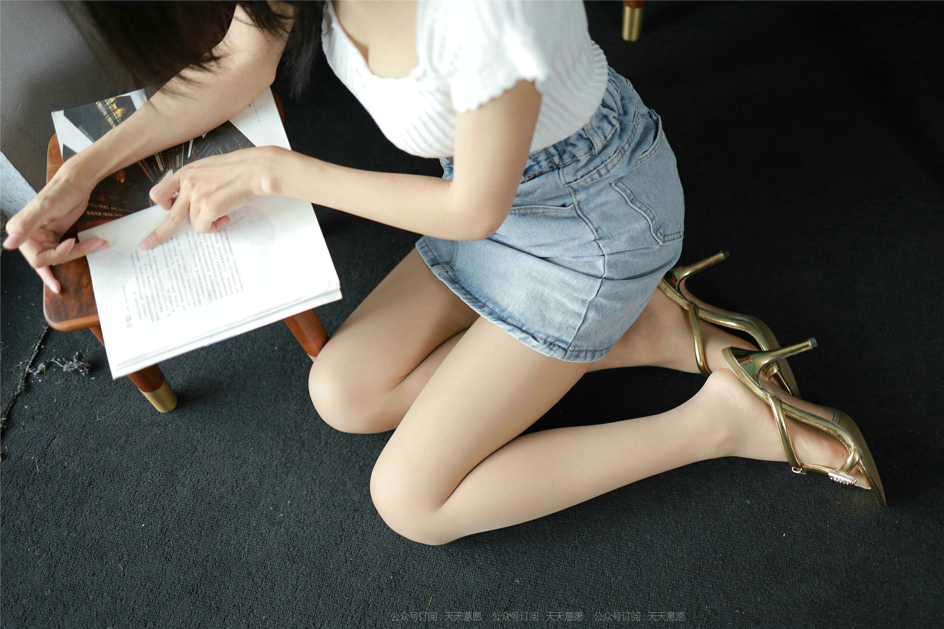 IESS异思趣向  2021.09.26 丝享家930：美子《清新牛仔裤》